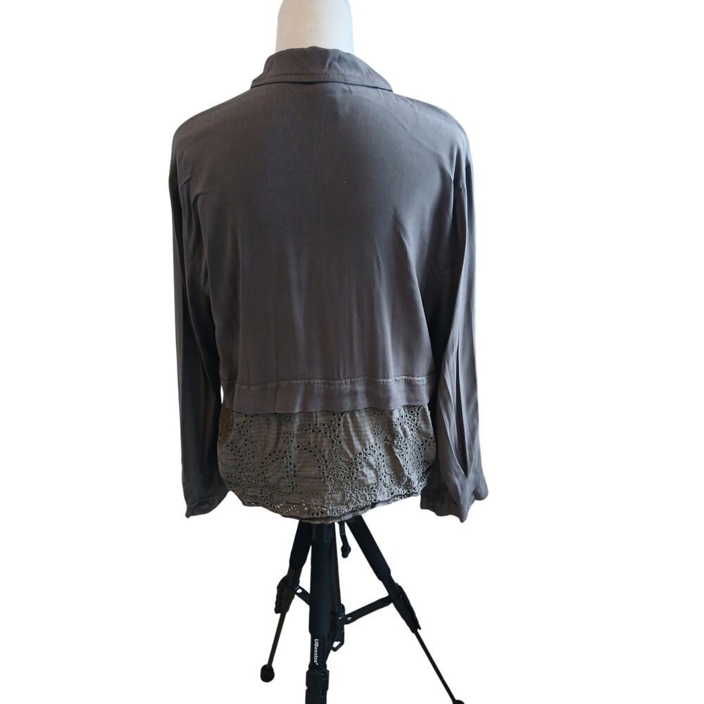 Xcvi Button Down /‎ light jacket medium Lagenlook… - image 2